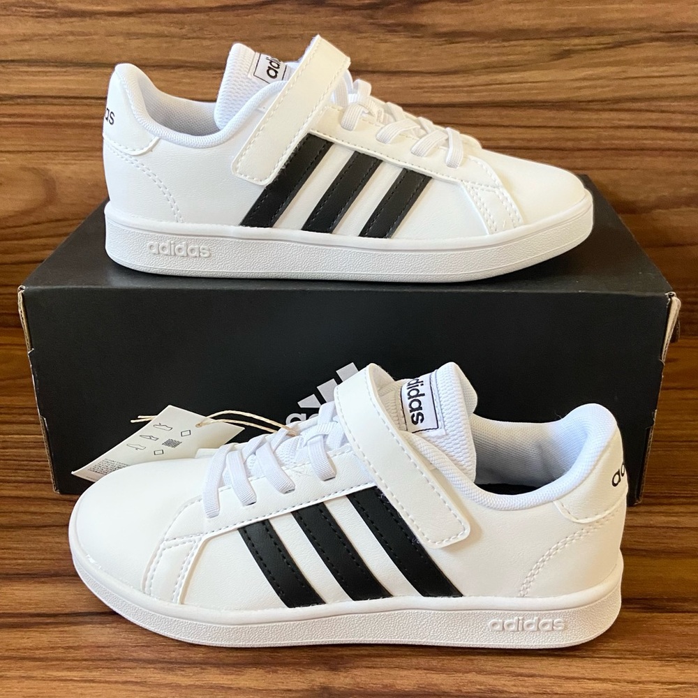 Adidas Velcro kids Grand Court sneakers